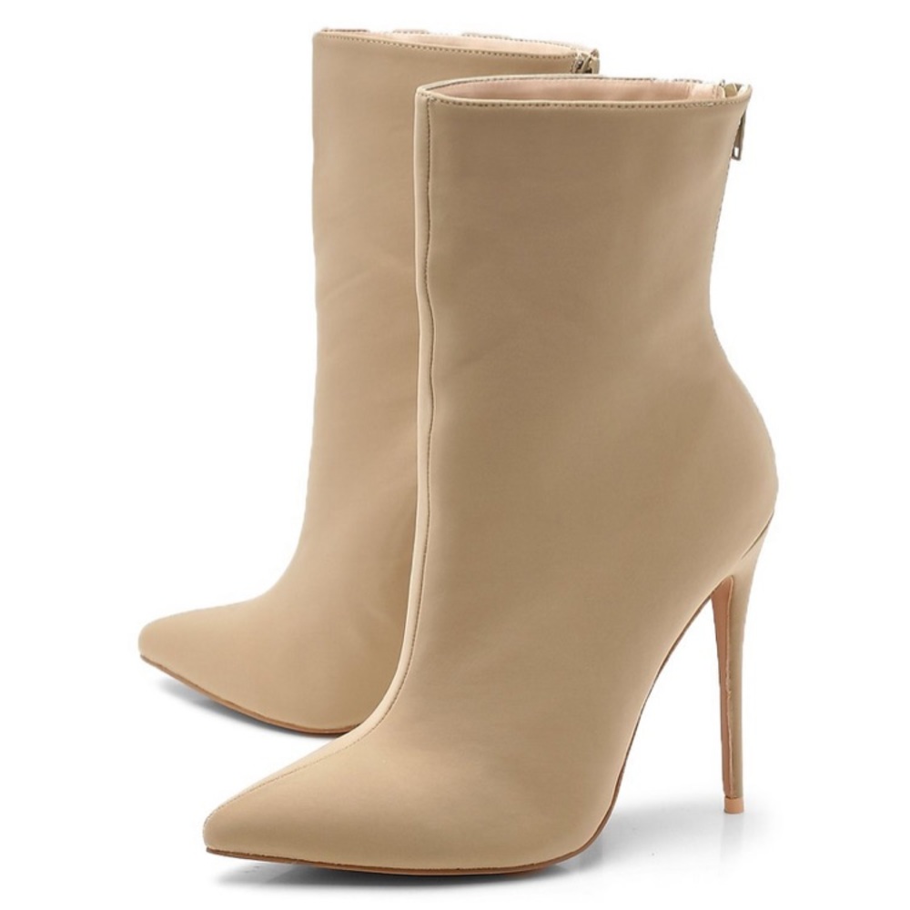 Boohoo Pointed Toe Stiletto Boots